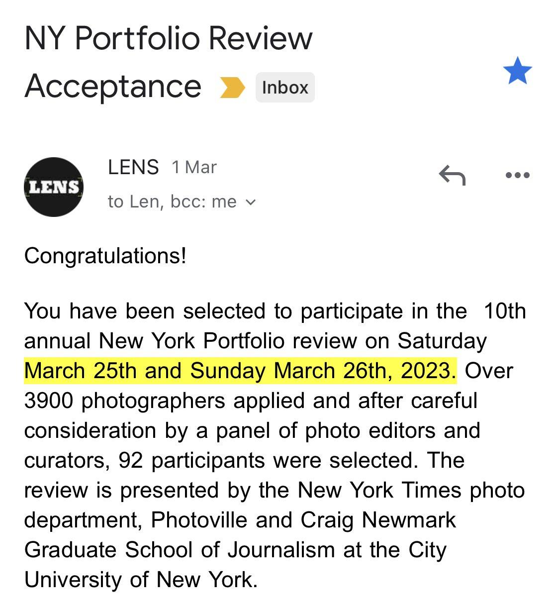 NY Portfolio Review 2023