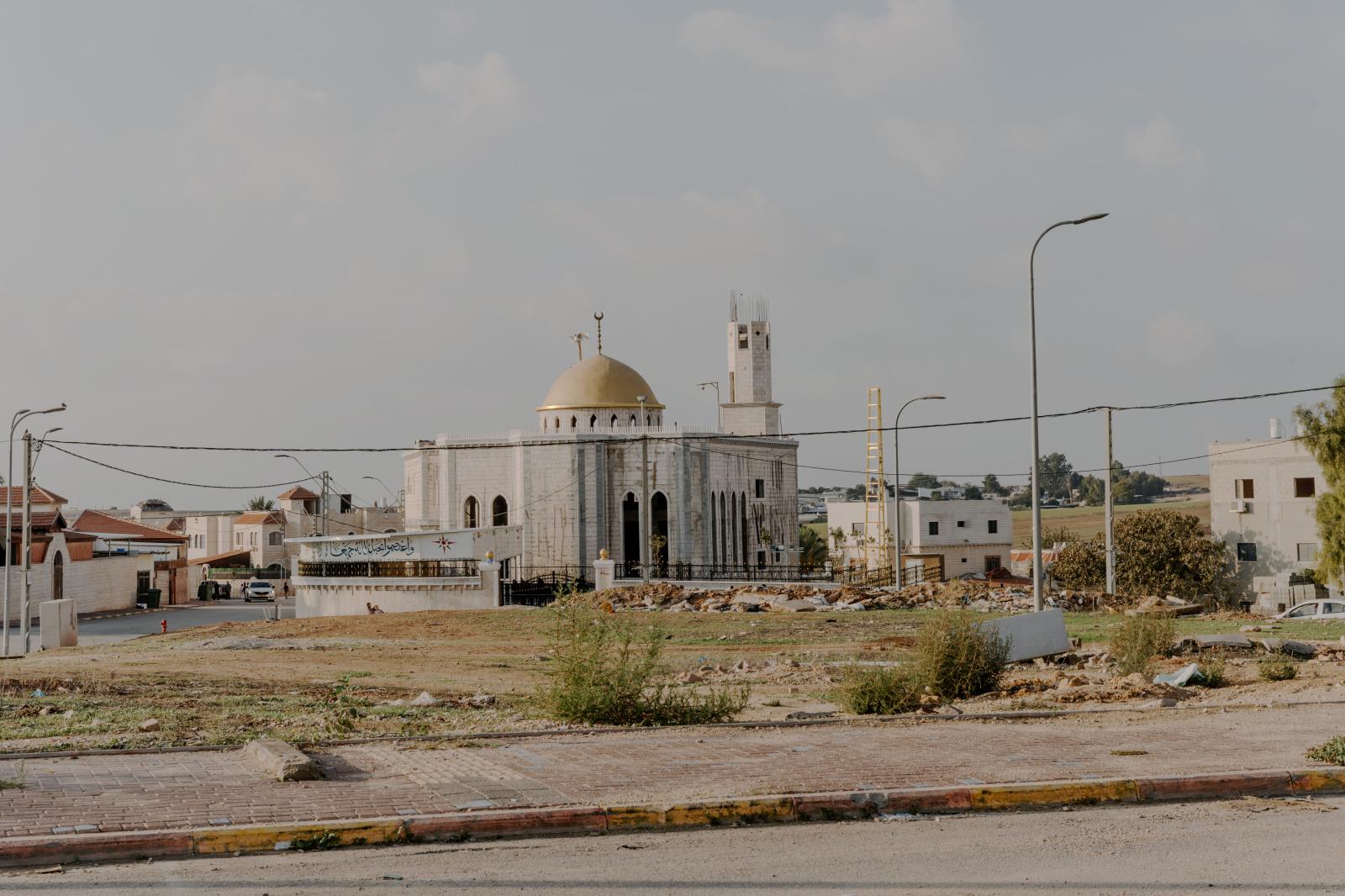 14 December 2023: A mosque in t...y of Rahat in southern Israel. 