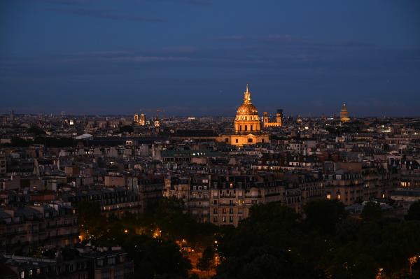Paris cityscape from Eiffel tower | Buy this image