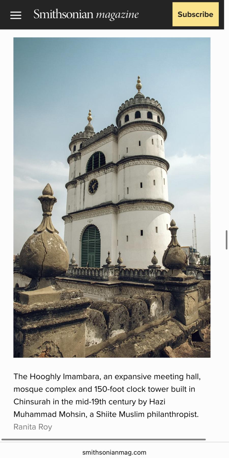 Smithsonian magazine _From Flower Markets and Colonial Forts to Shrines and Battlefields, Take a Journey Into the Heart of India