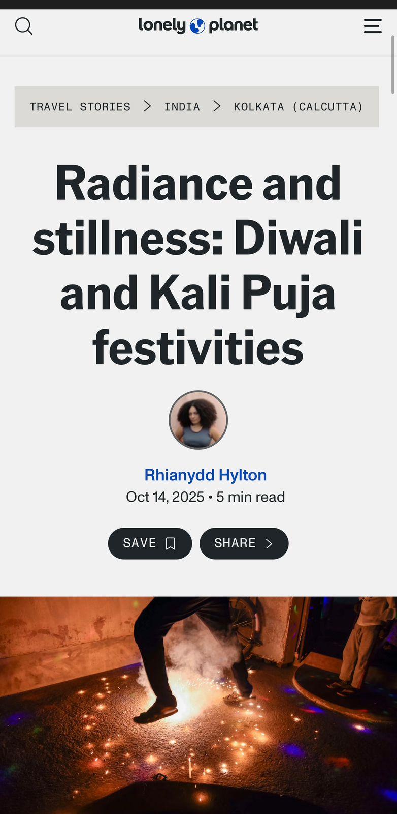 Lonely Planet_Radiance and stillness: Diwali and Kali Puja festivities