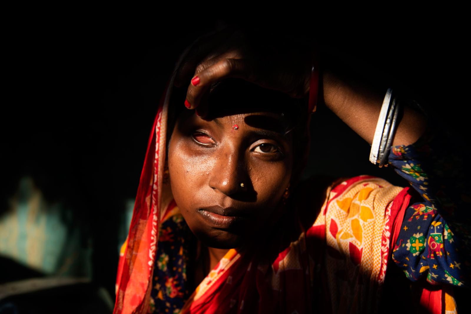 Image from Portraits - Saraswati Roy, 22 years old lady, wife of 32 years old...