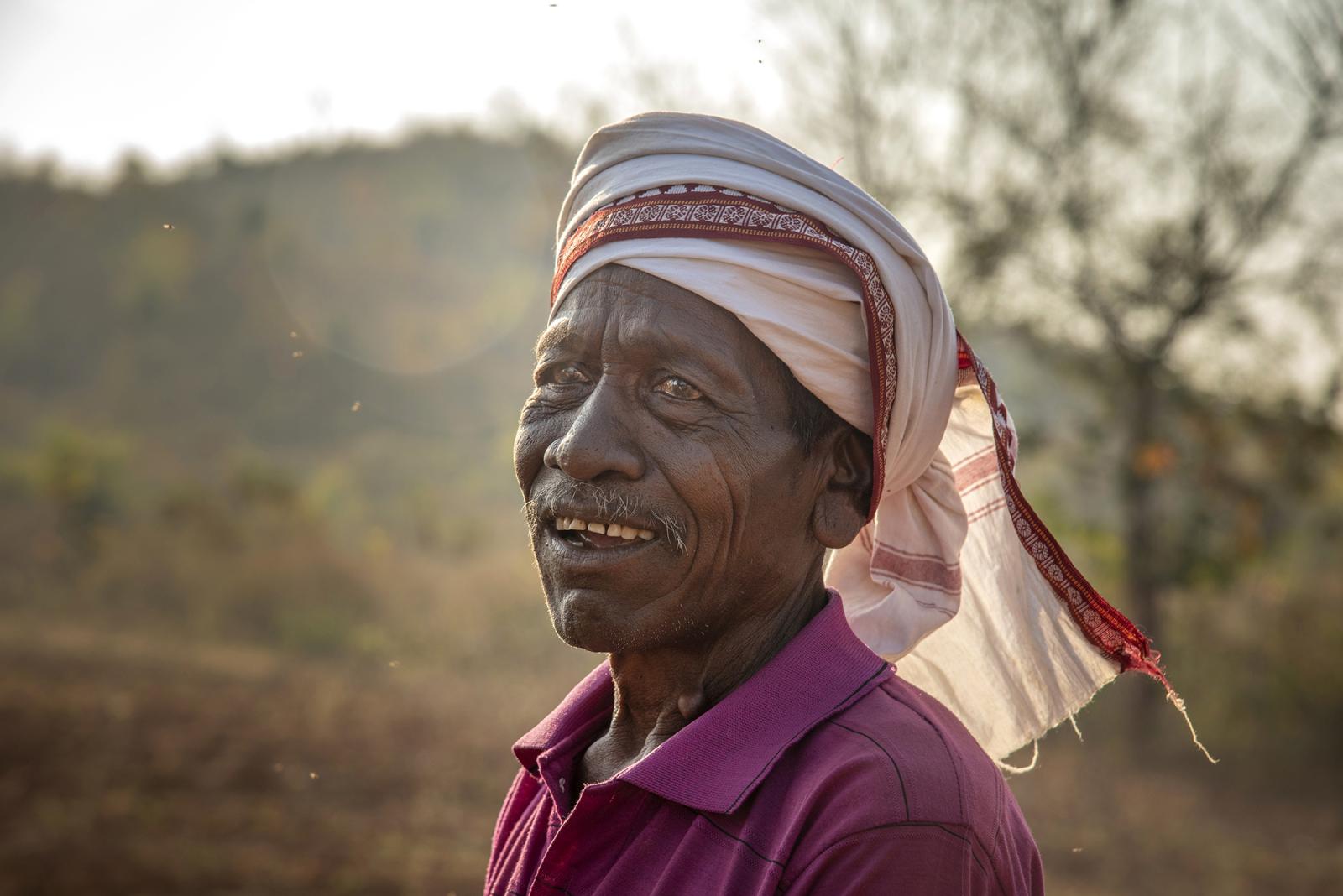 Image from Portraits - Portrait of 53 years old cotton farmer Krushana Bhue in...