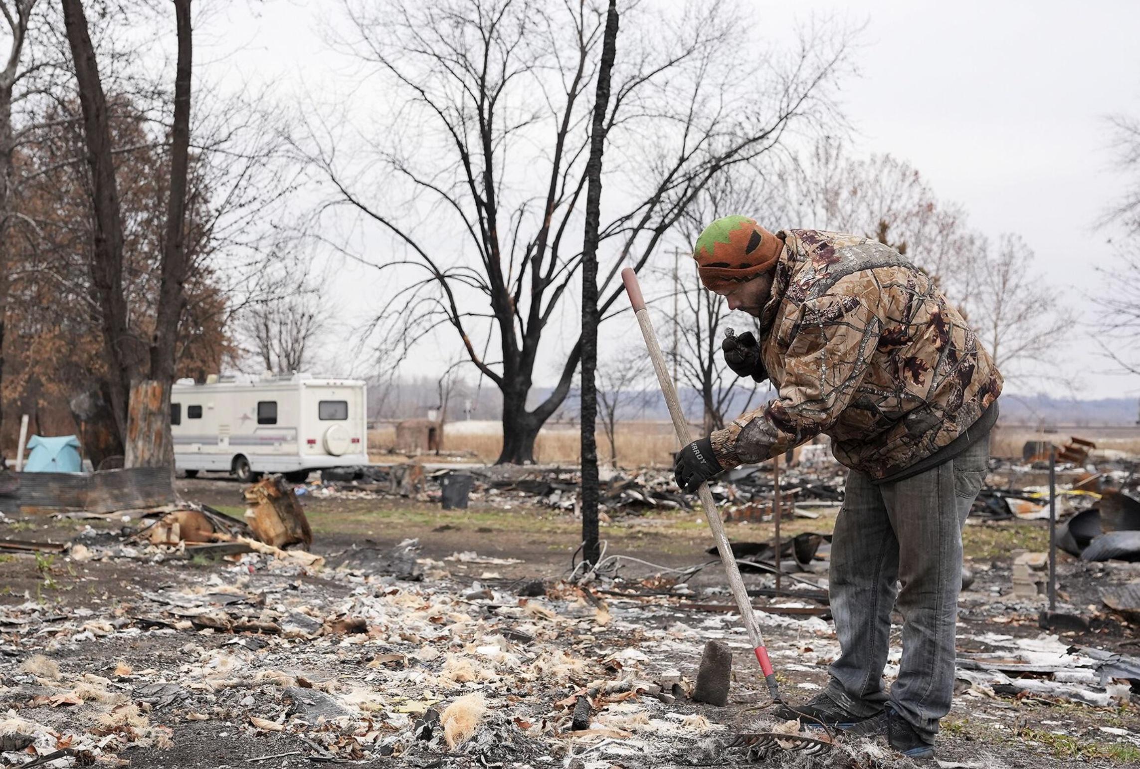 No relief:  Lack of government help leaves fire survivors relying on donations