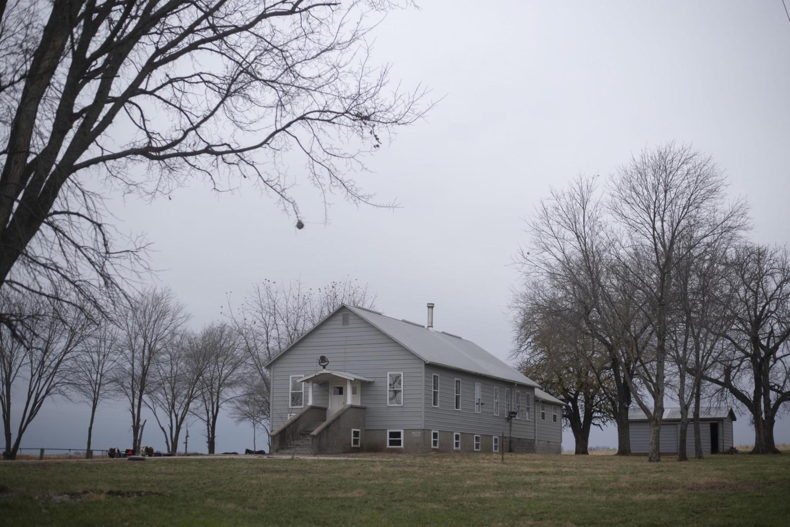 From this earth - A church belonging to a community of Old Order Mennonites stands Nov. 24. The funeral for my...