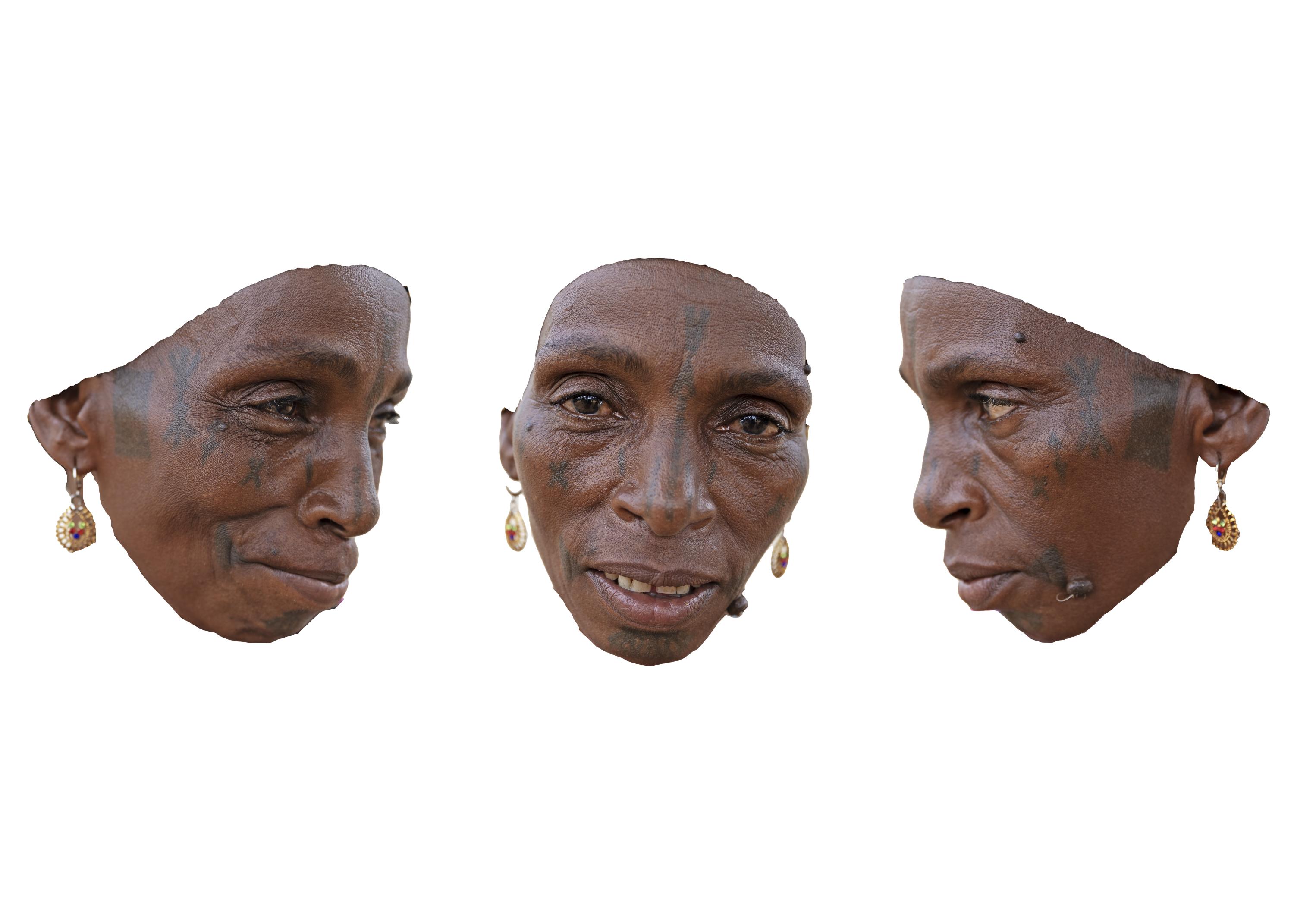 Kwalliya -The Evolution - Zainab is shown in this image with her facial cultural...