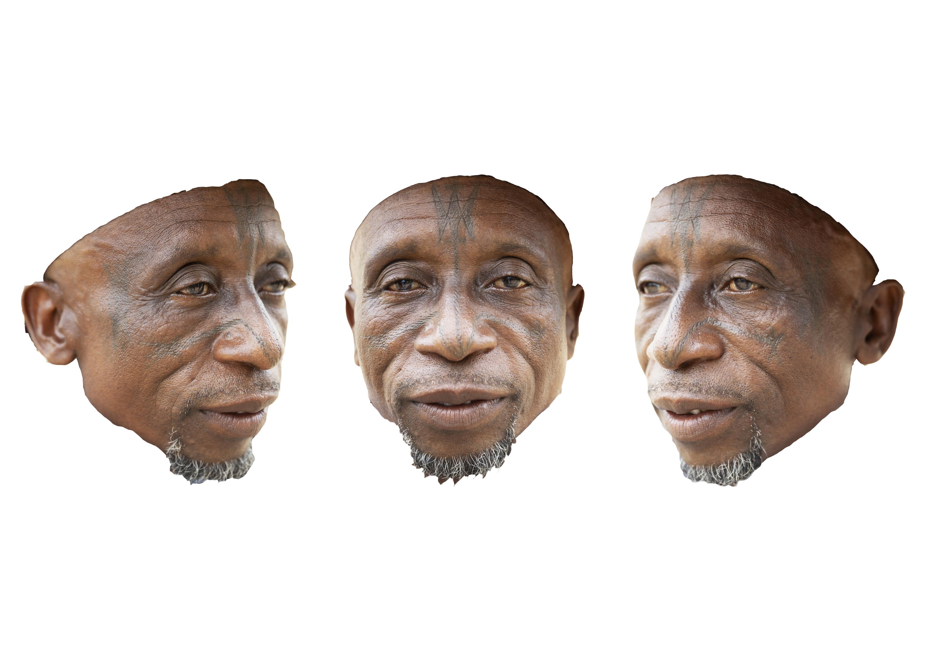 Kwalliya -The Evolution - Muhammad is pictured with his cultural tattoos adorning...
