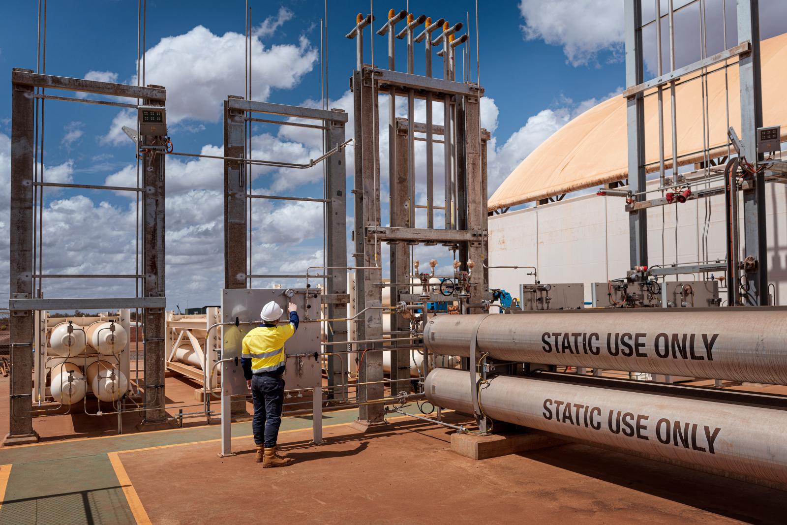 The Green Energy Hub at Fortesc...ristmas Creek Western Australia