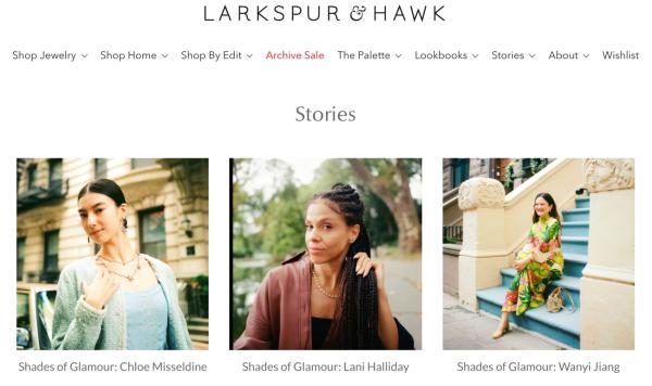 Larkspur & Hawk