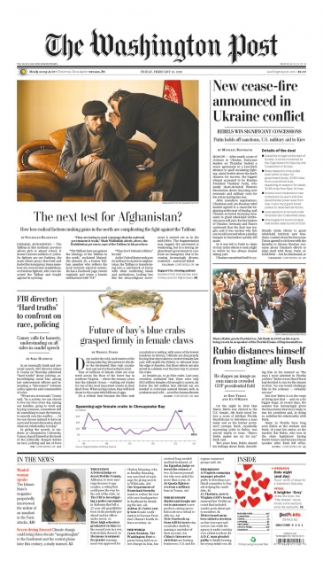 Tearsheets - Washington Post (USA) - 2015