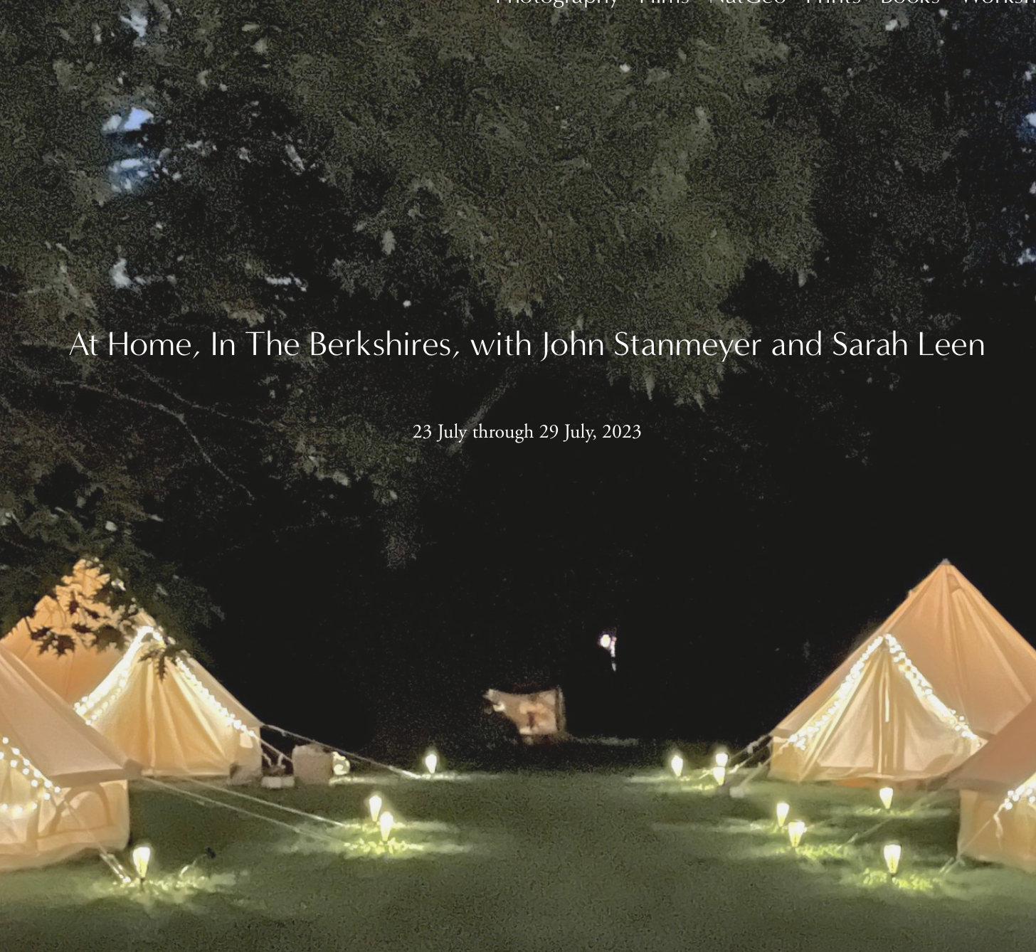 Thumbnail of At Home in the Berkshires with John Stanmeyer and Sarah Leen 