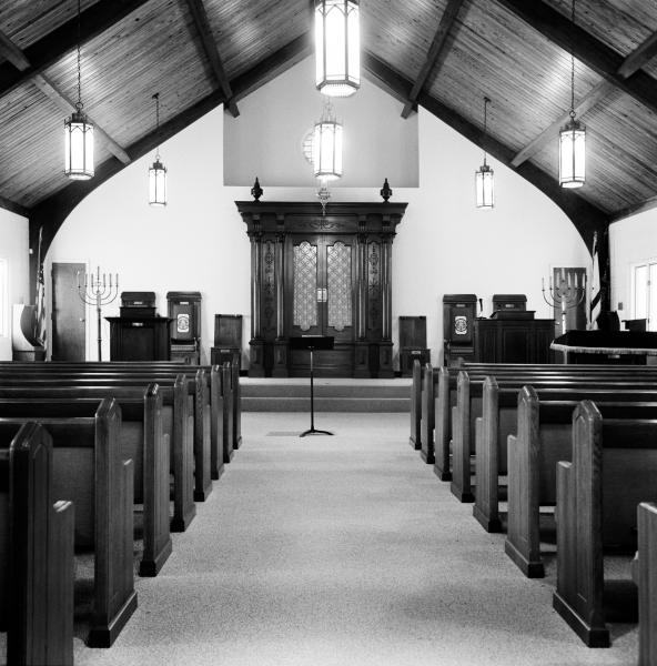 We had to know who we were; We had to know who we weren't -  Interior of Shearith Israel  Columbus, Georgia