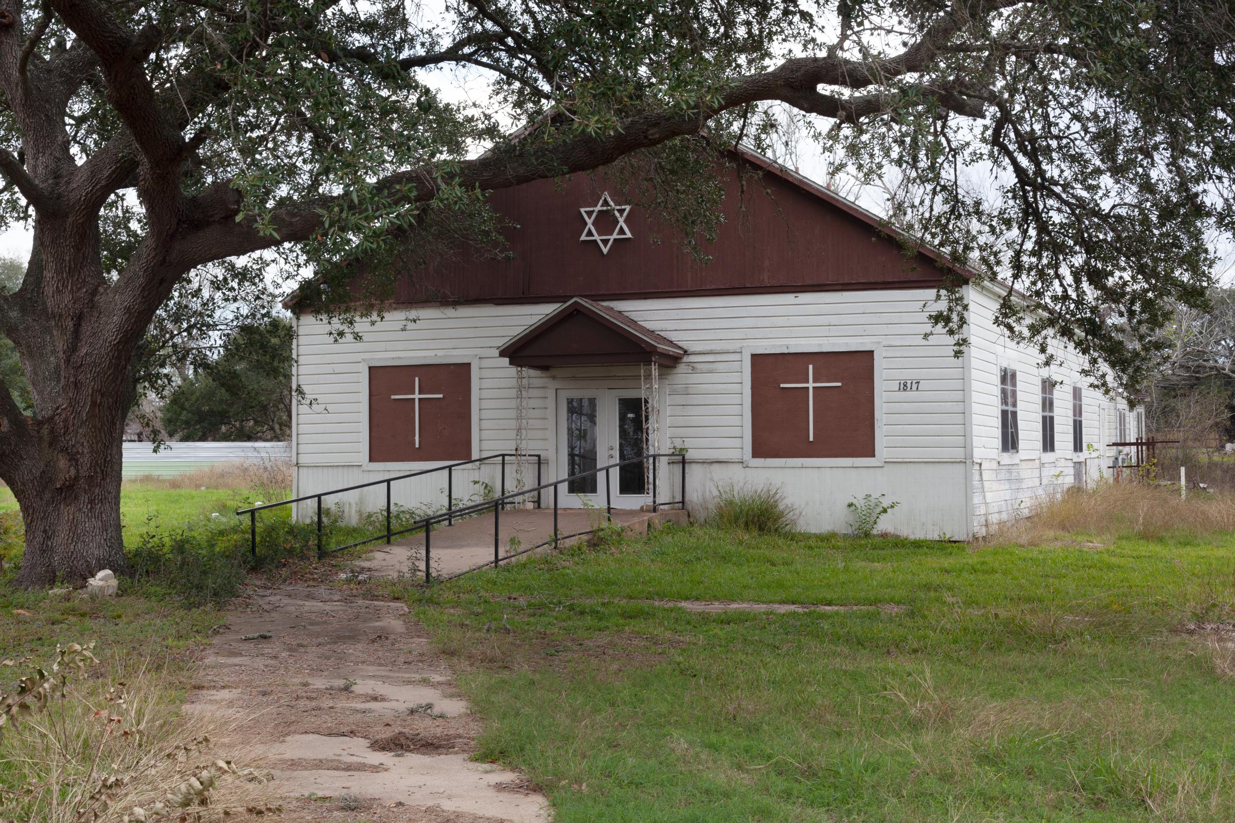 Texas - Former community building of Shearith Israel, Wharton, Texas