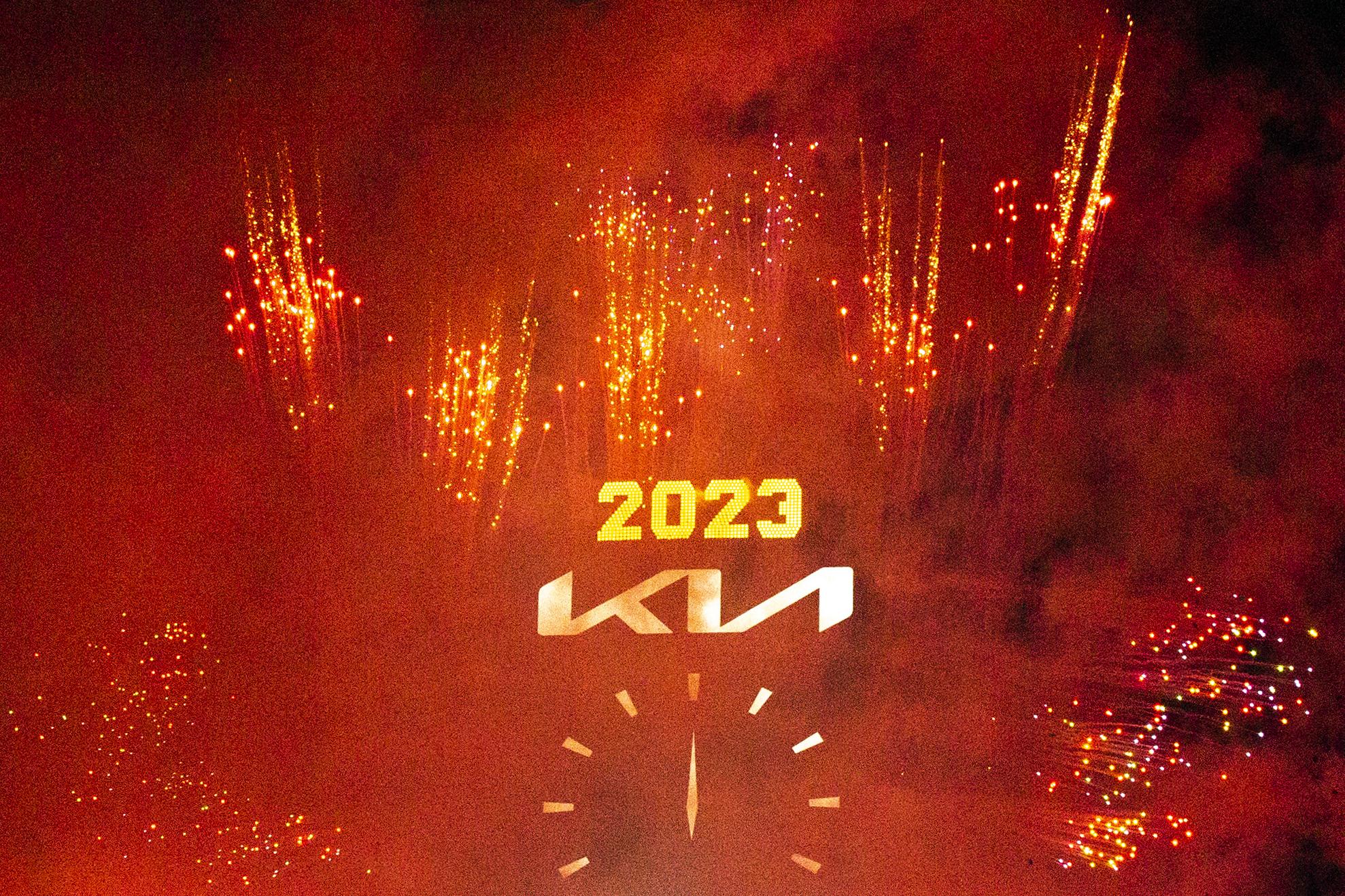 Times Square 2023 NYE Celebration - 2023 begins during the New Years Eve celebration in Times...