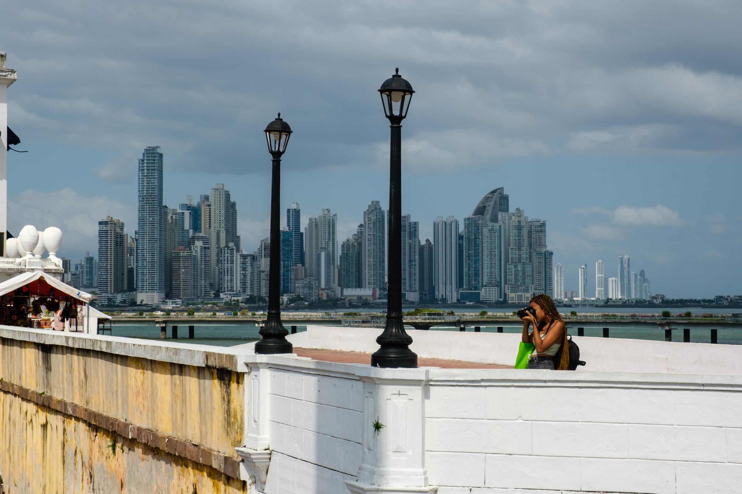 Panama City Skyline - Panama City, Panama. PEDRO SA DA BANDEIRA  
