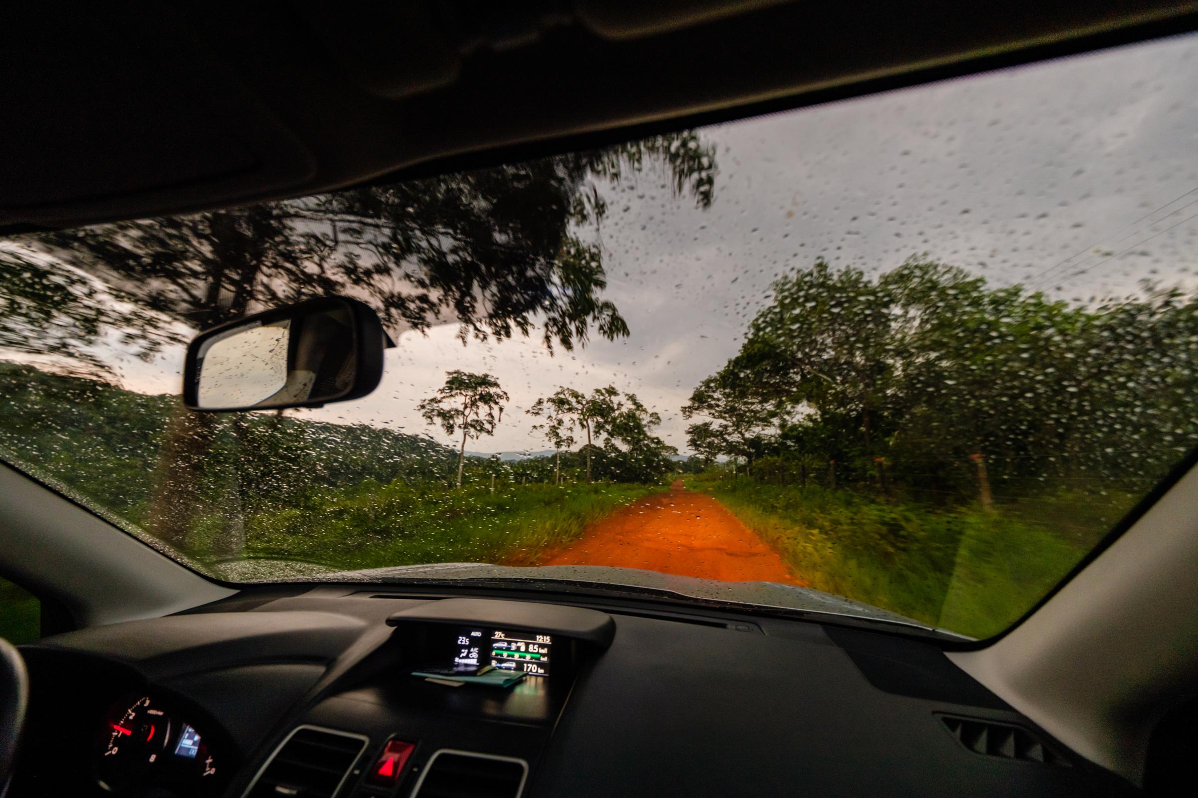 Road - Communitary Tourism, Cerro Azul, Guaviare, Colombia.  