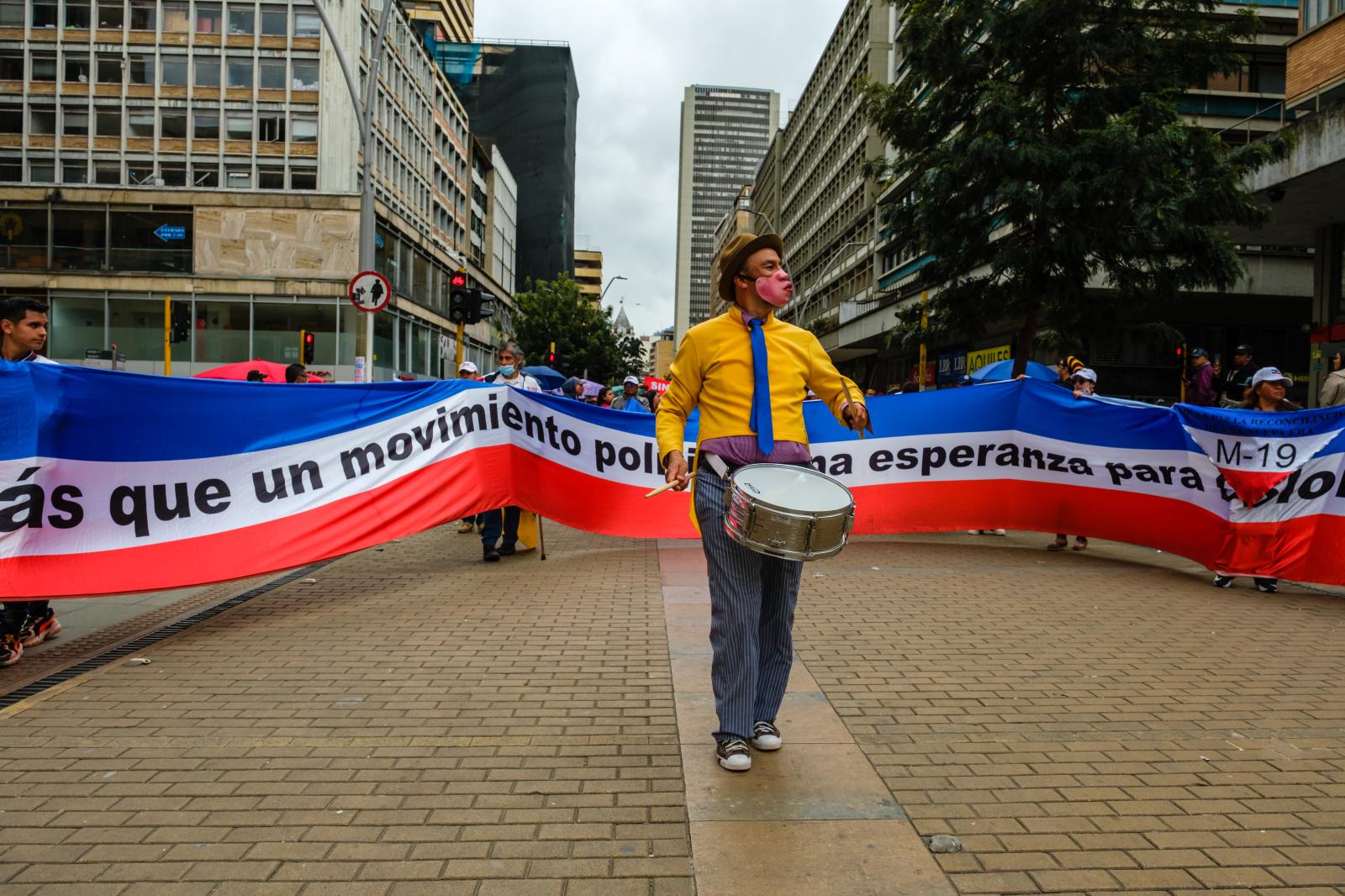 Labour Day Rally, Bogota, Colombia.