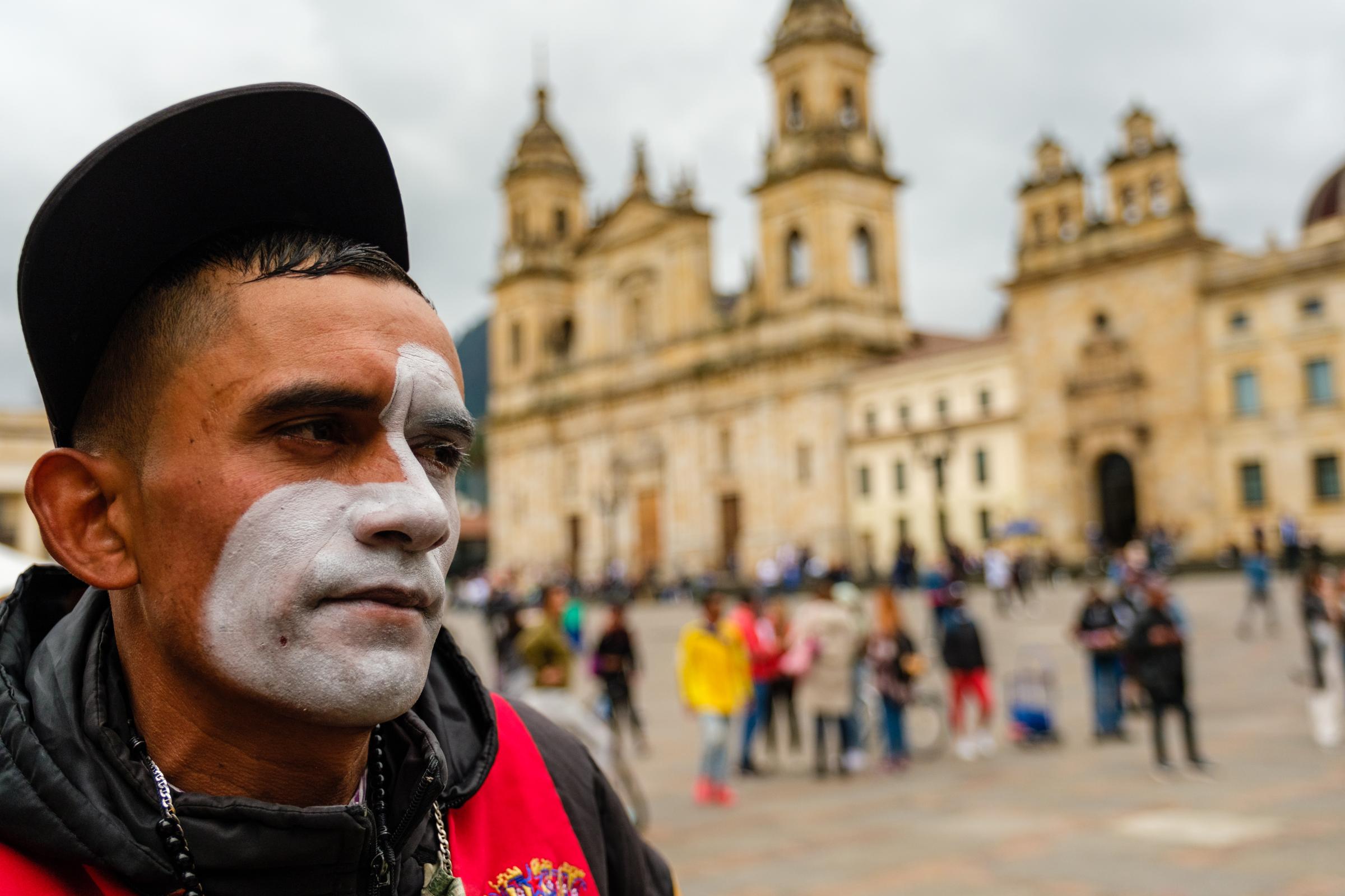 Colombian Indigenous Guardians Congress Rally - Indigenous Guardian Associations and other groups gather...