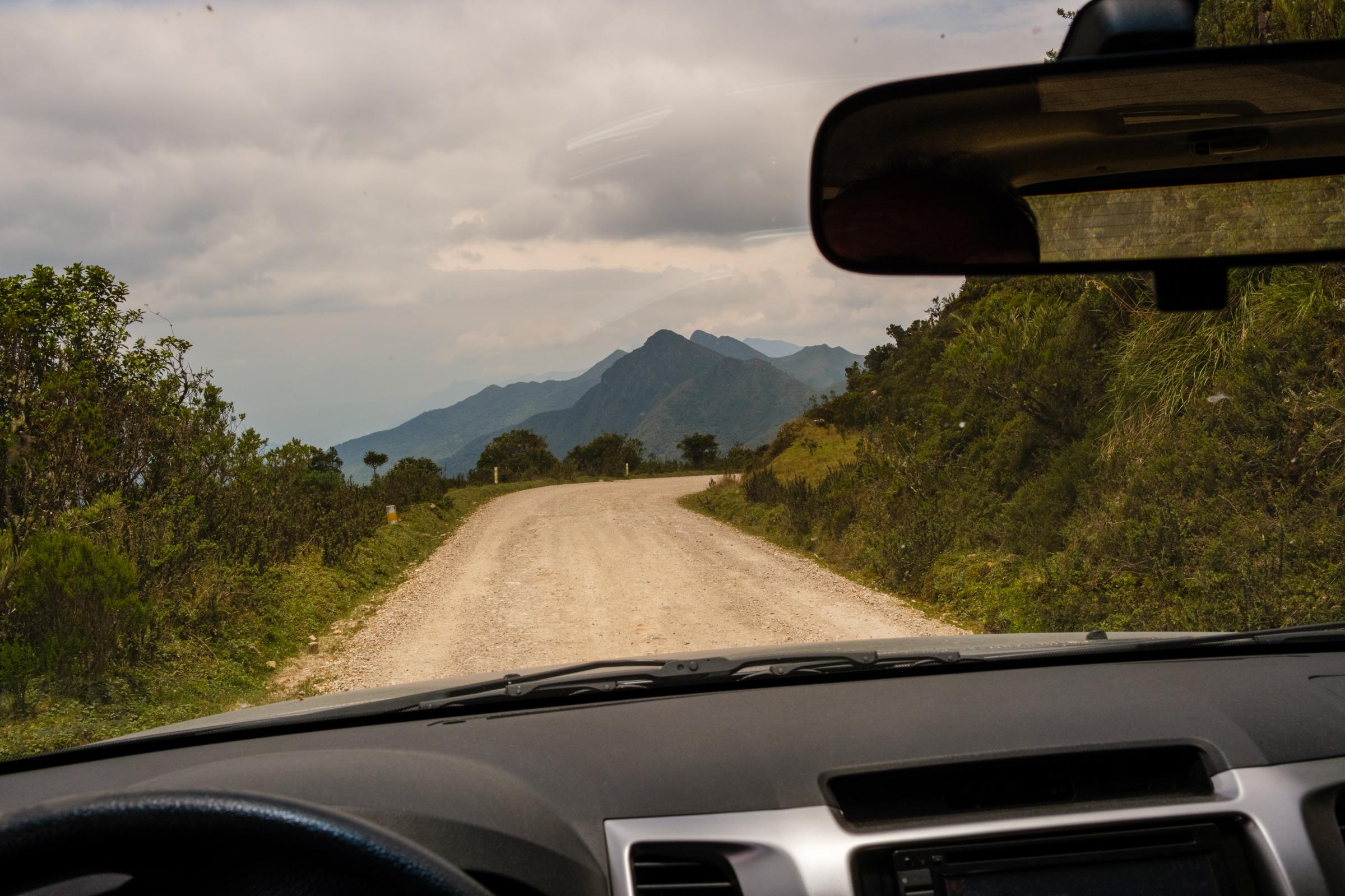 Road - Chingaze, Cundinamarca, Colombia.  