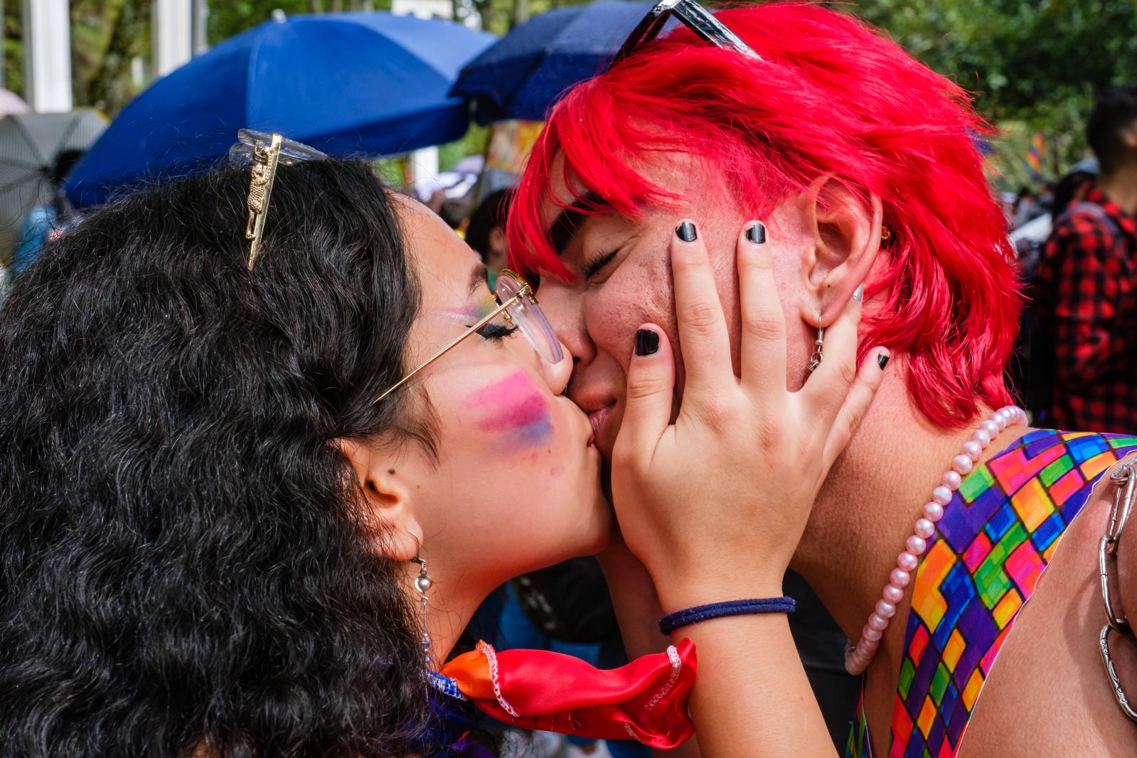 Marcha del Orgullo LGBTIQ+ 2022... SA DA BANDEIRA Bogota Colombia