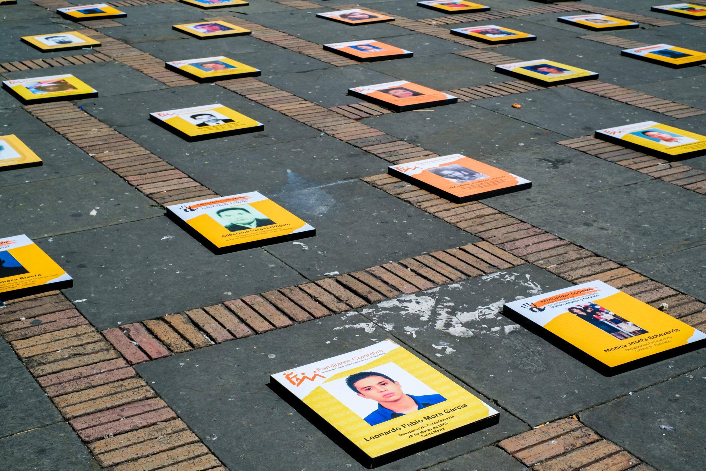 International Day of the Disappeared Bogota 2022 - Dia Internacional das Vitimas de Desaparecimento Forçado,...