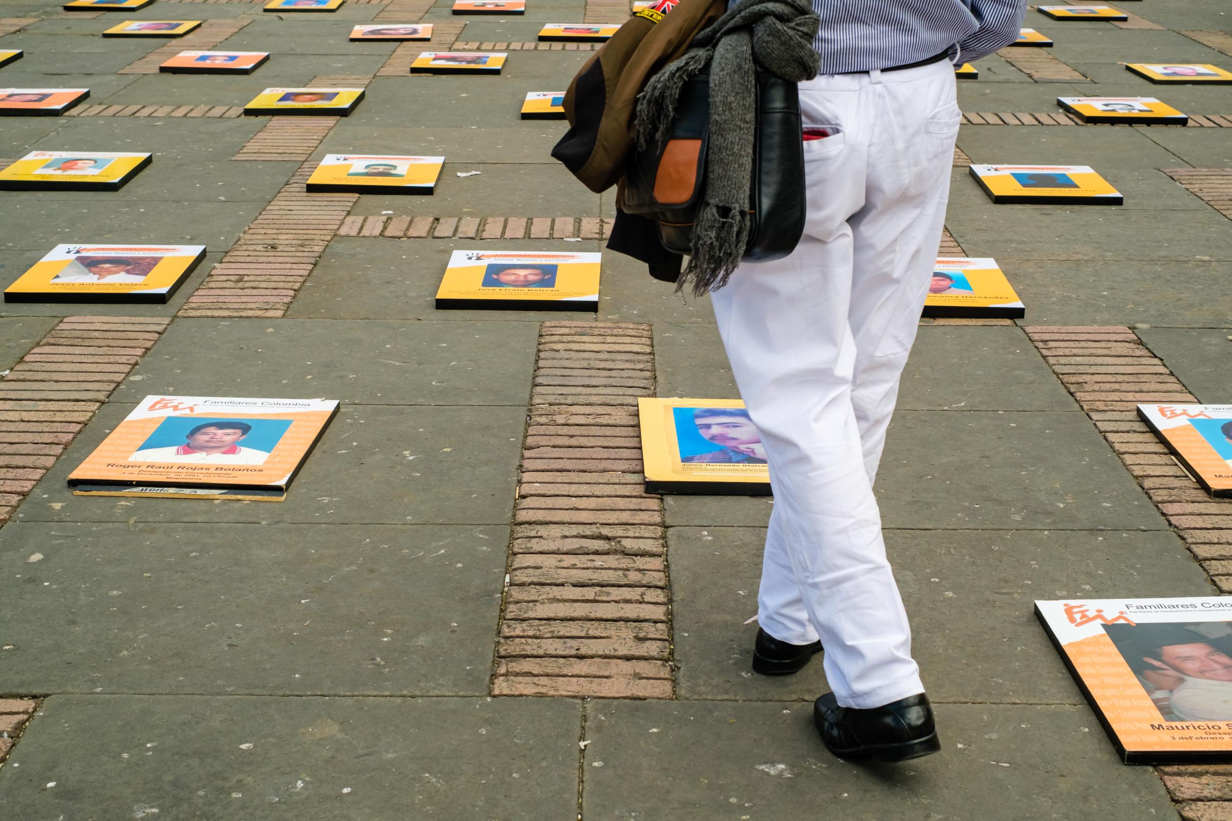 International Day of the Disappeared Bogota 2022 - Dia Internacional das Vitimas de Desaparecimento Forçado,...