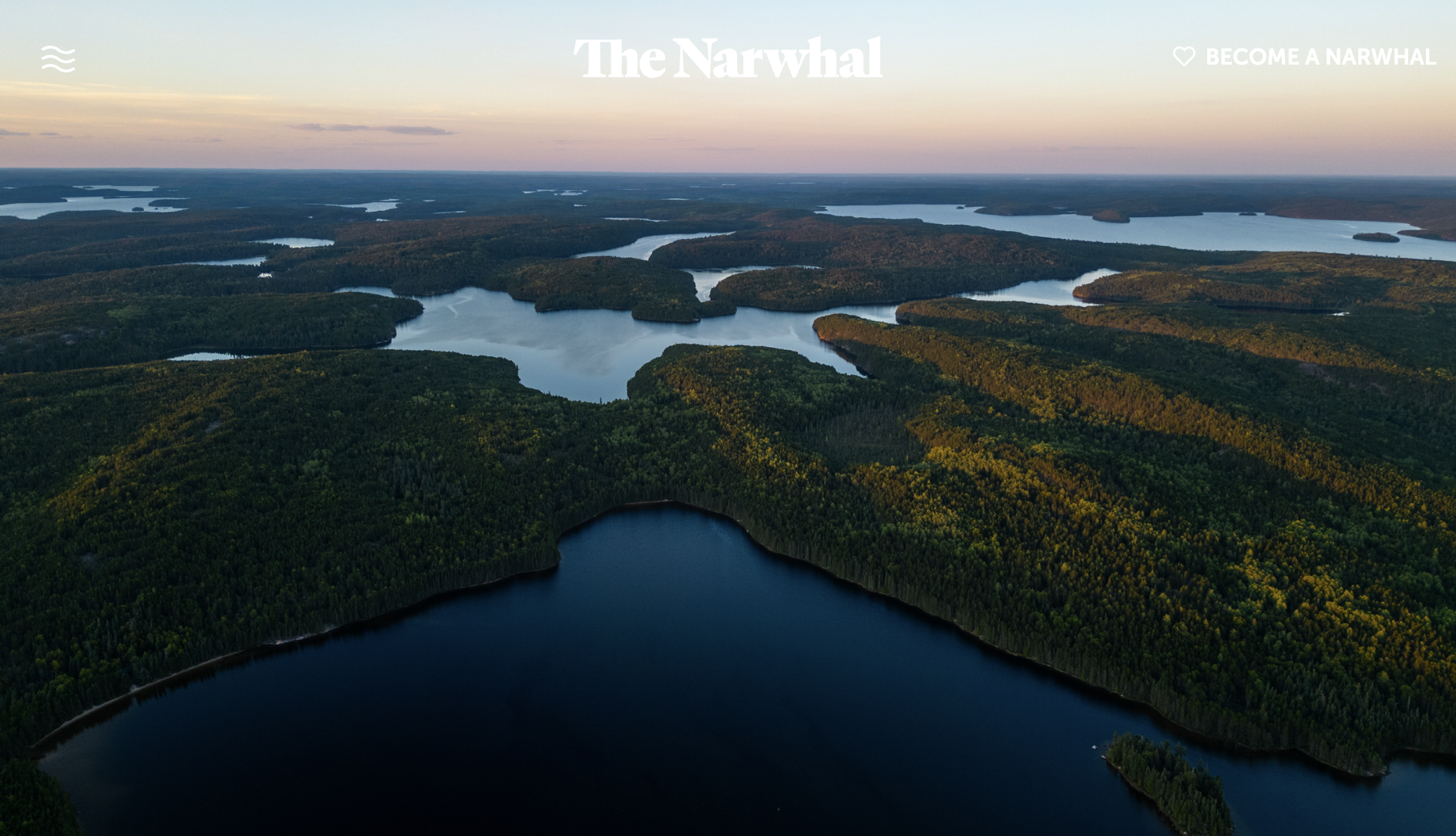 Image from TEARSHEET -  [The Narwhal] Small lakes, big studies: what...