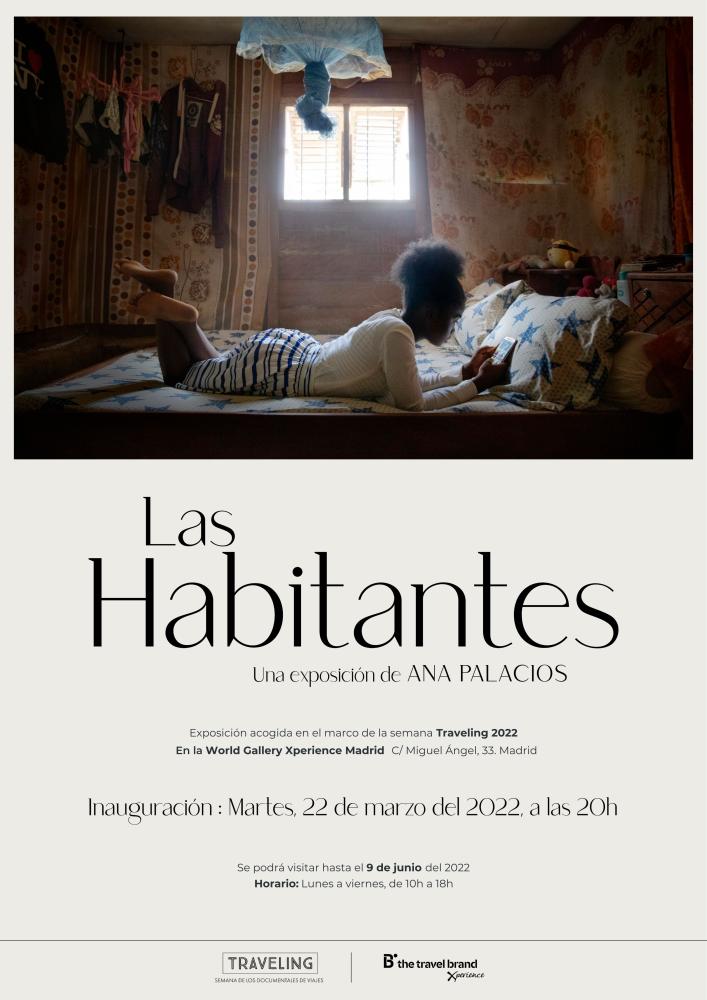 'Las Habitantes' Ana Palacios opens her new exhibition in Madrid, Spain.