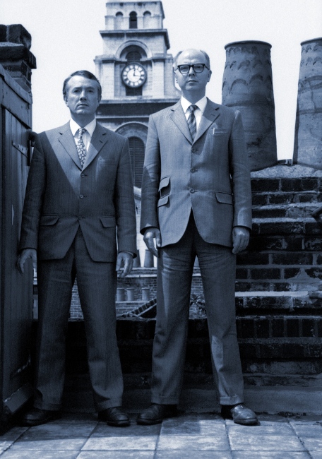 Image from portraits -  Gilbert + George  