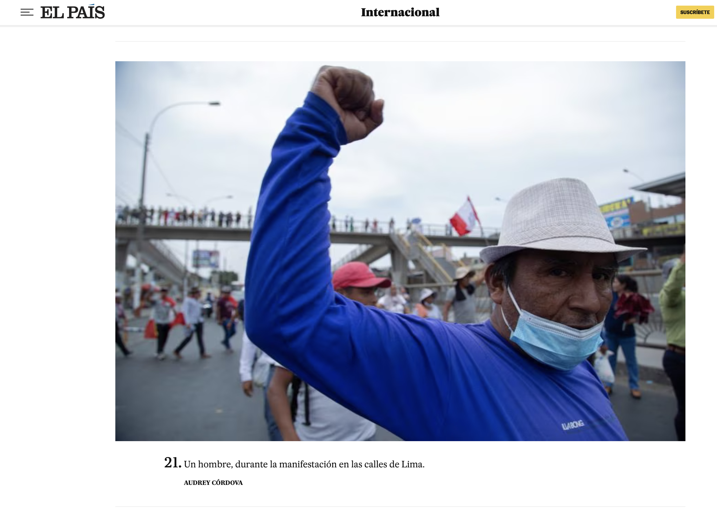 Miles de manifestantes llegan a Lima para una manifestacion masiva contra el Gobierno de Boluarte