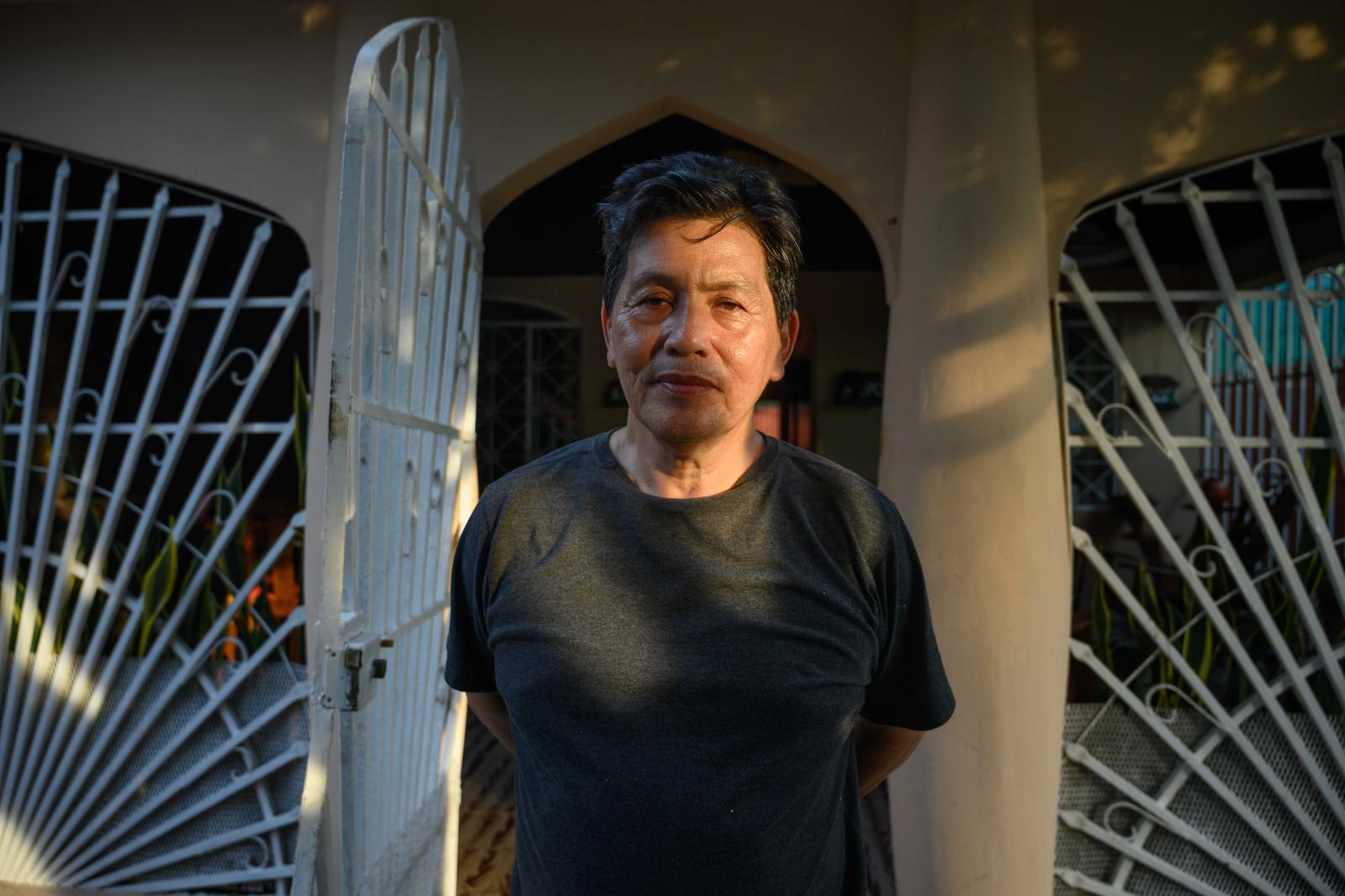 Francisco Chango Trejos, at his... in Barranca, Costa Rica, 2019.