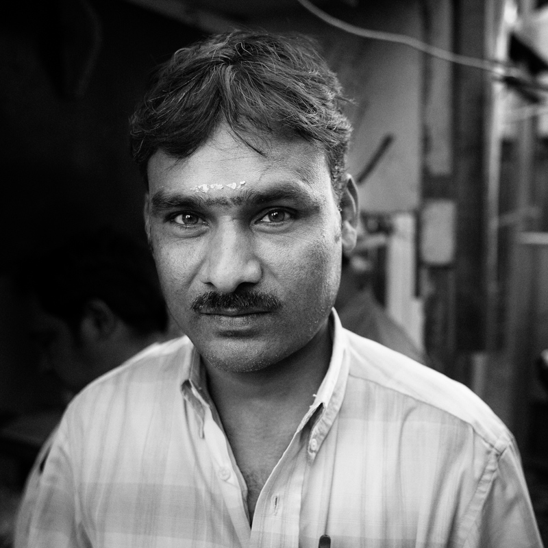 Innominate -  Construction worker shuttle driver from India. 