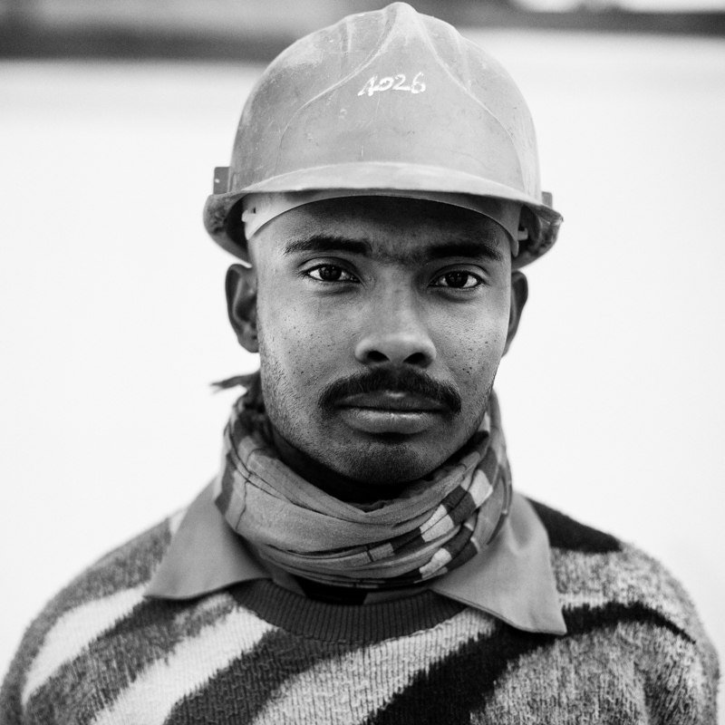 Innominate -  Construction worker from Pakistan. 