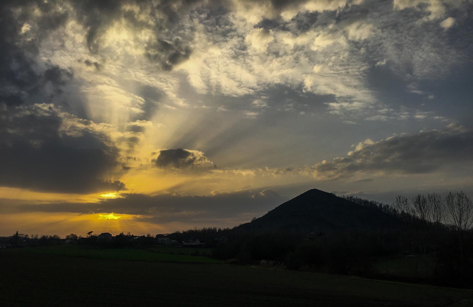 Sunset In The Pays Noir