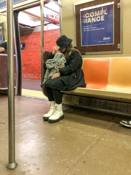Upset On Subway | Buy this image