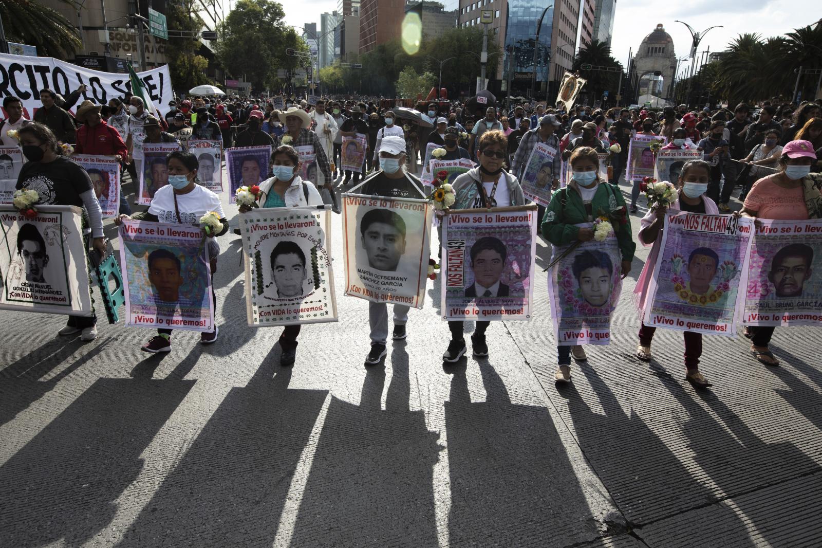 Ayotzinapa's 8th anniversary 