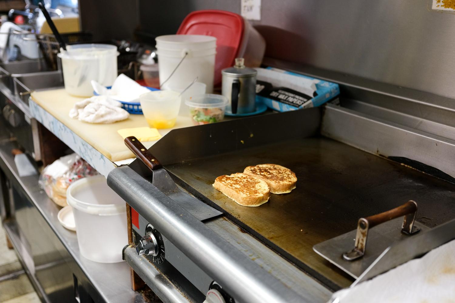 The New York Times - Shirley Lade makes breakfast at Harvest Bowl in Tecumseh,...
