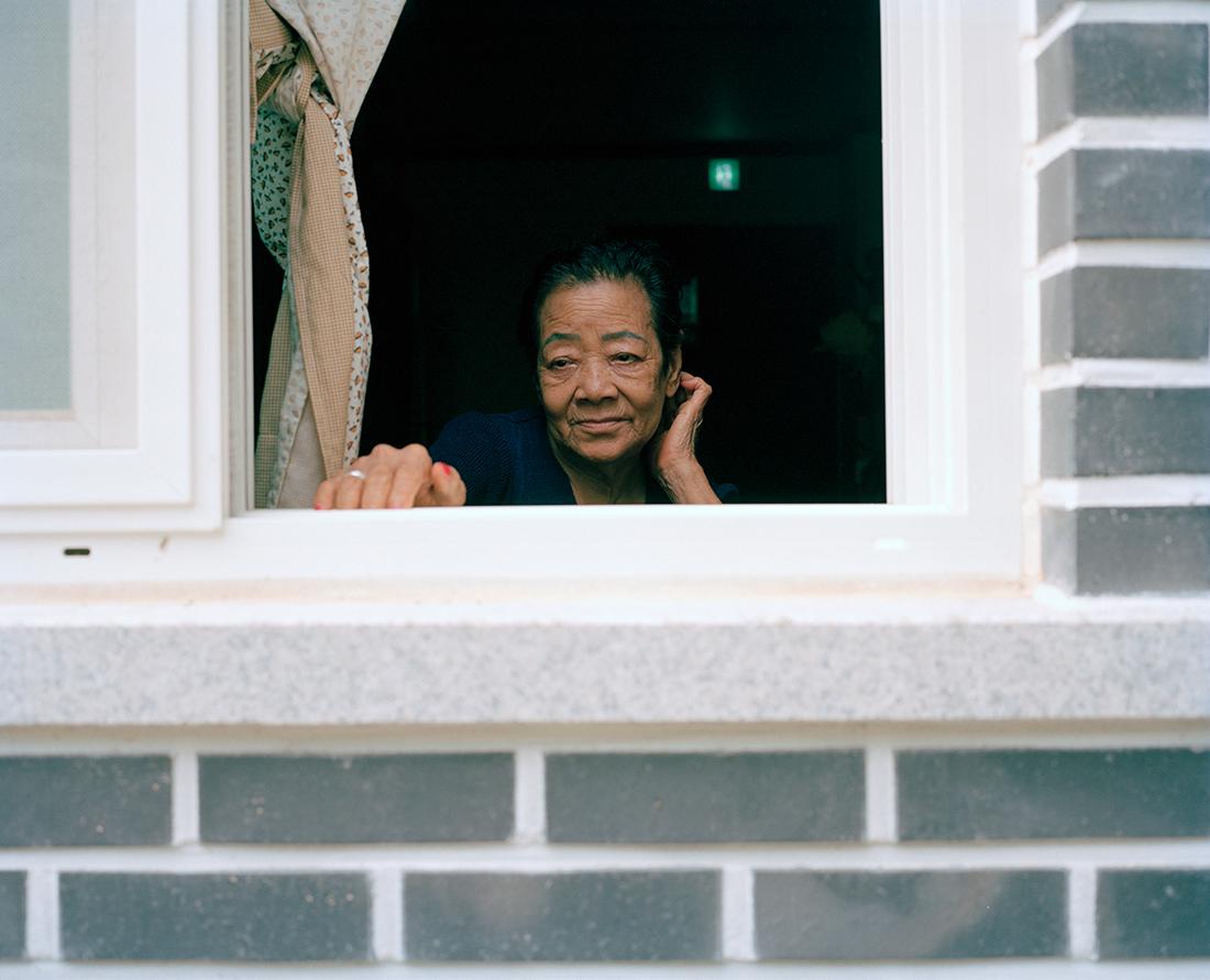 Image from Portraits - Kim Hwa Seon Halmoni Looking Out