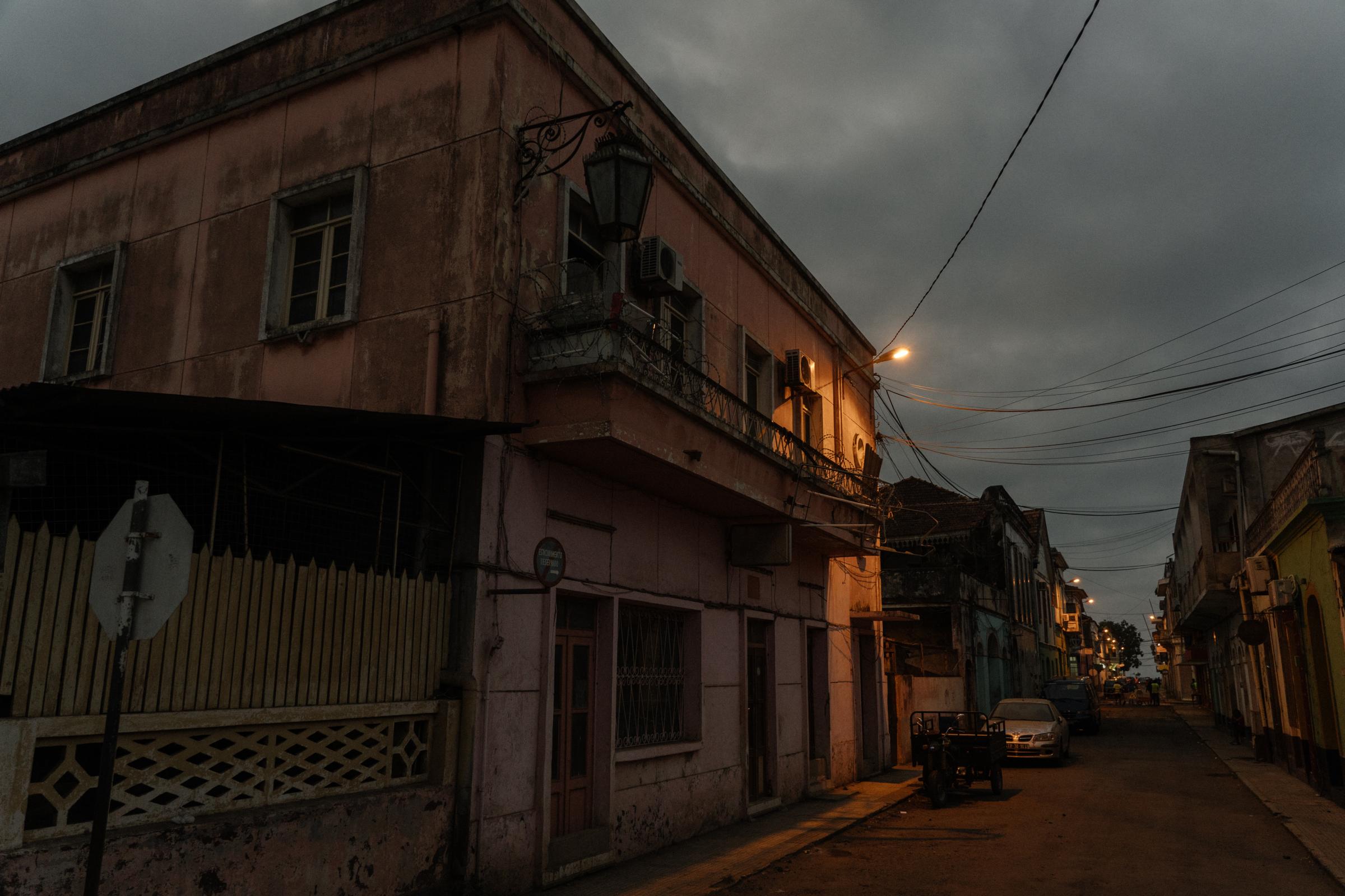Genetic Engineering In the Mosquito War - Crumbling Portuguese colonial architecture in São...