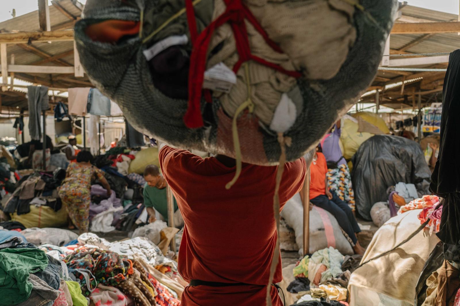 Woven Fates: The Impact of Textile Waste in Ghana  | Buy this image