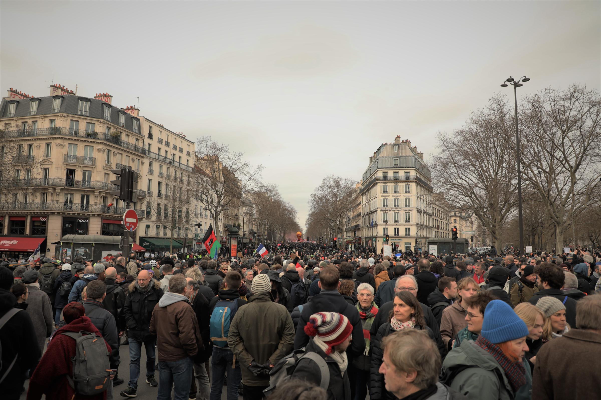 Mouvements sociaux et réforme des retraites.