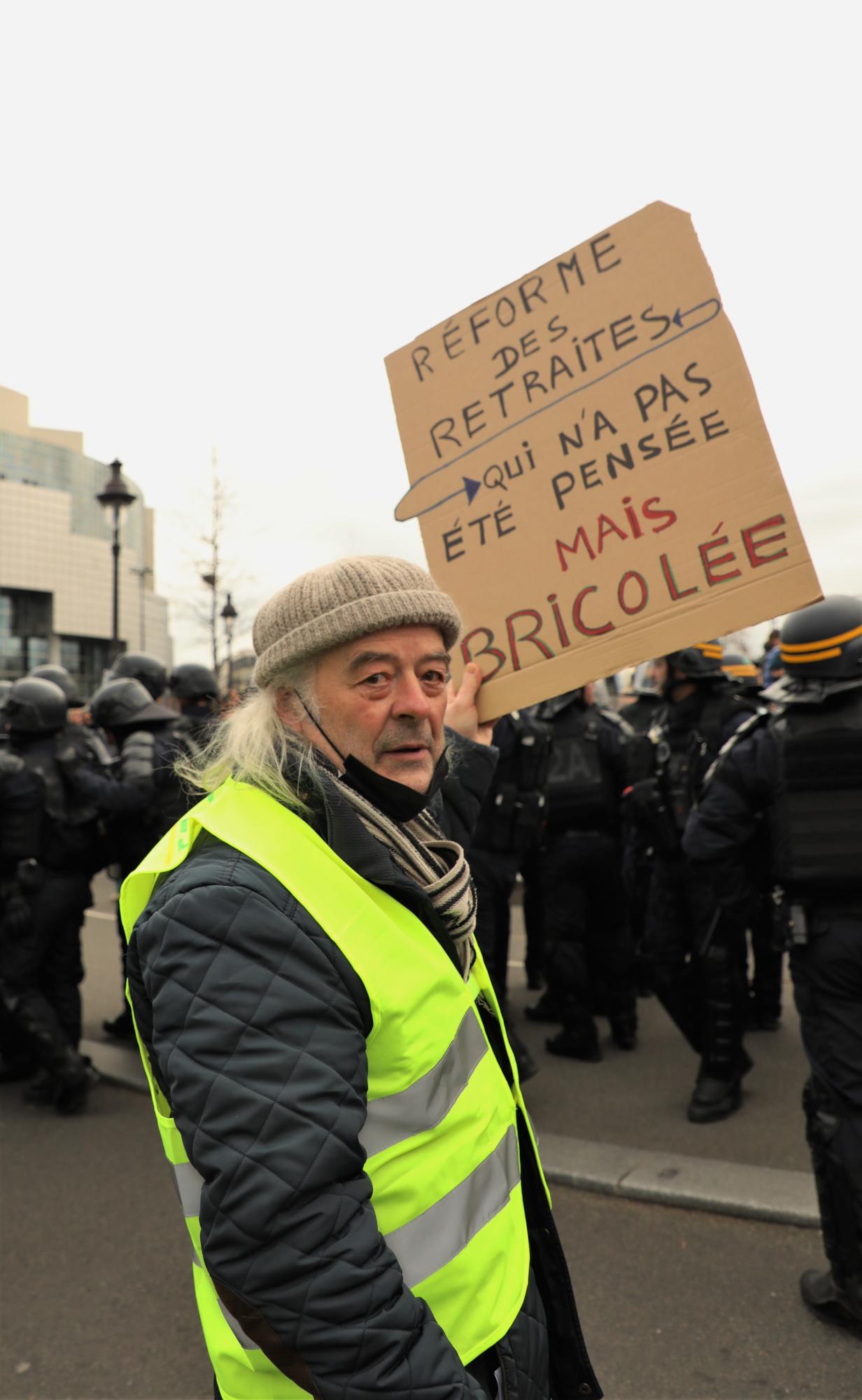 Mouvements sociaux et réforme des retraites.
