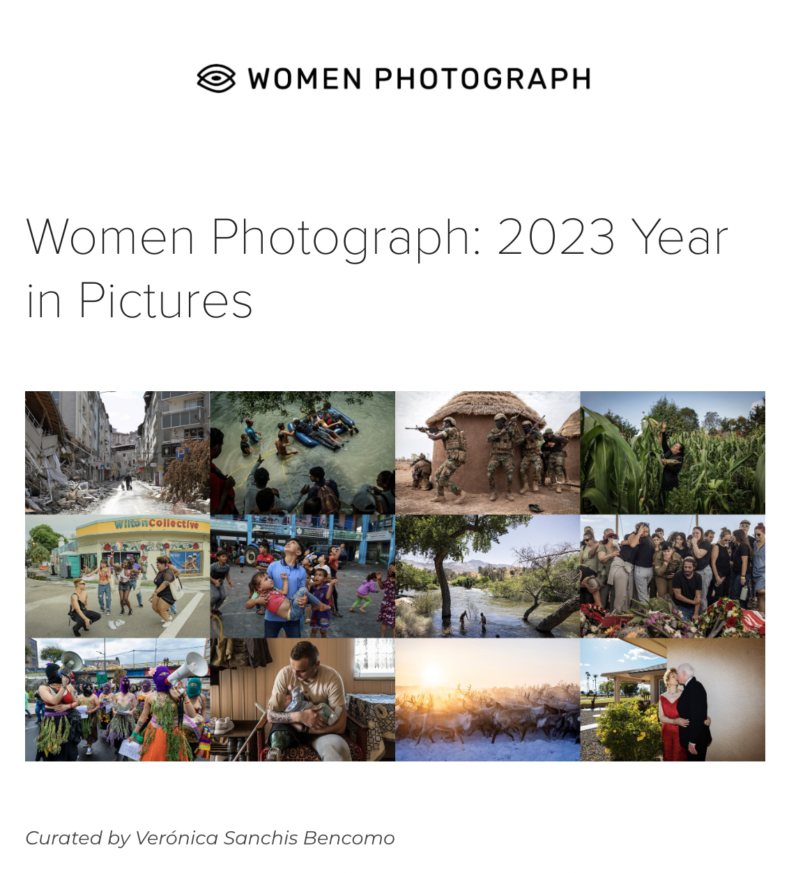 Women Photograph - 2023 Year in Pictures