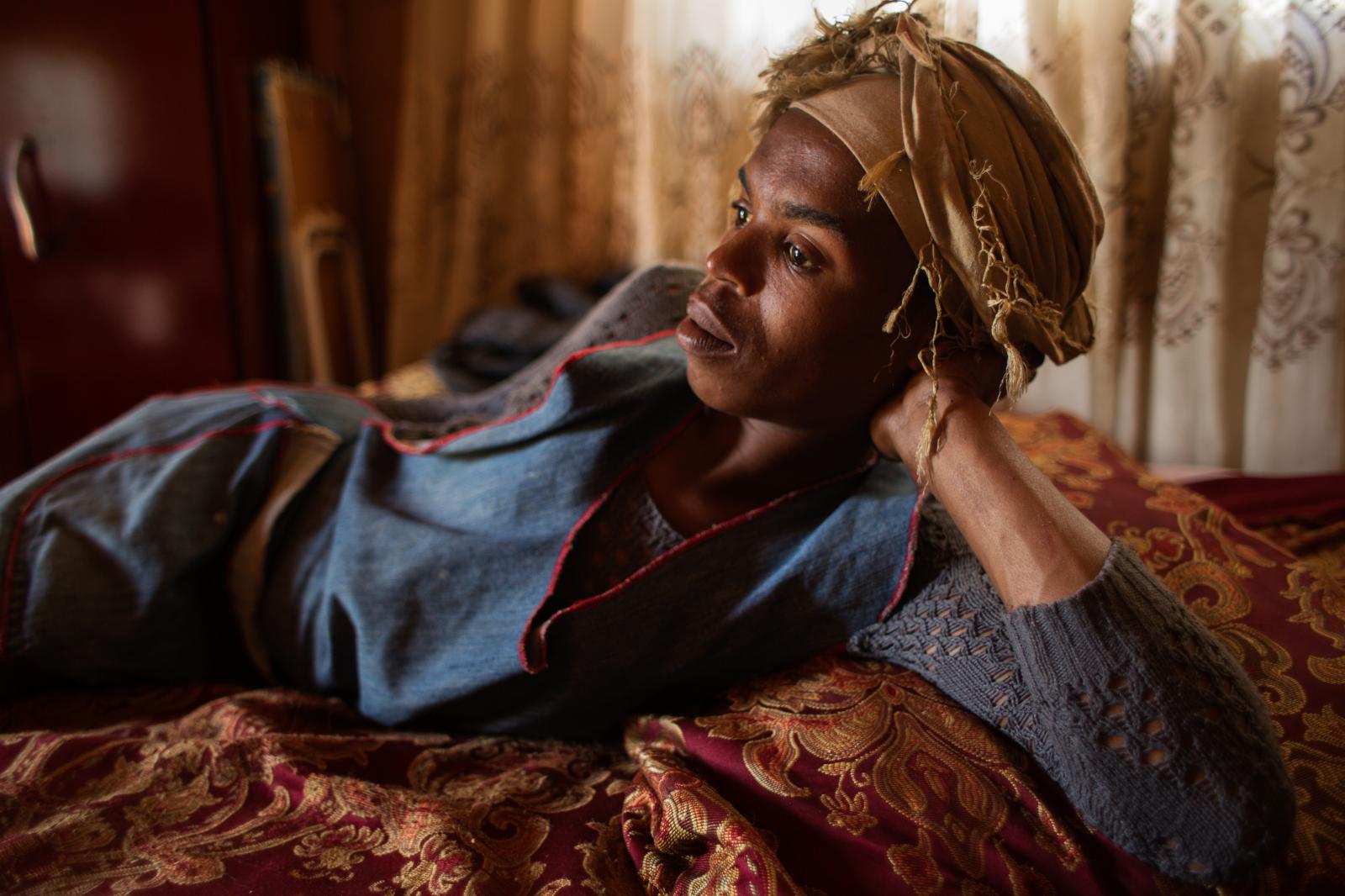 PORTRAITS  -   Transgender woman Lazola Canzibe , South Africa