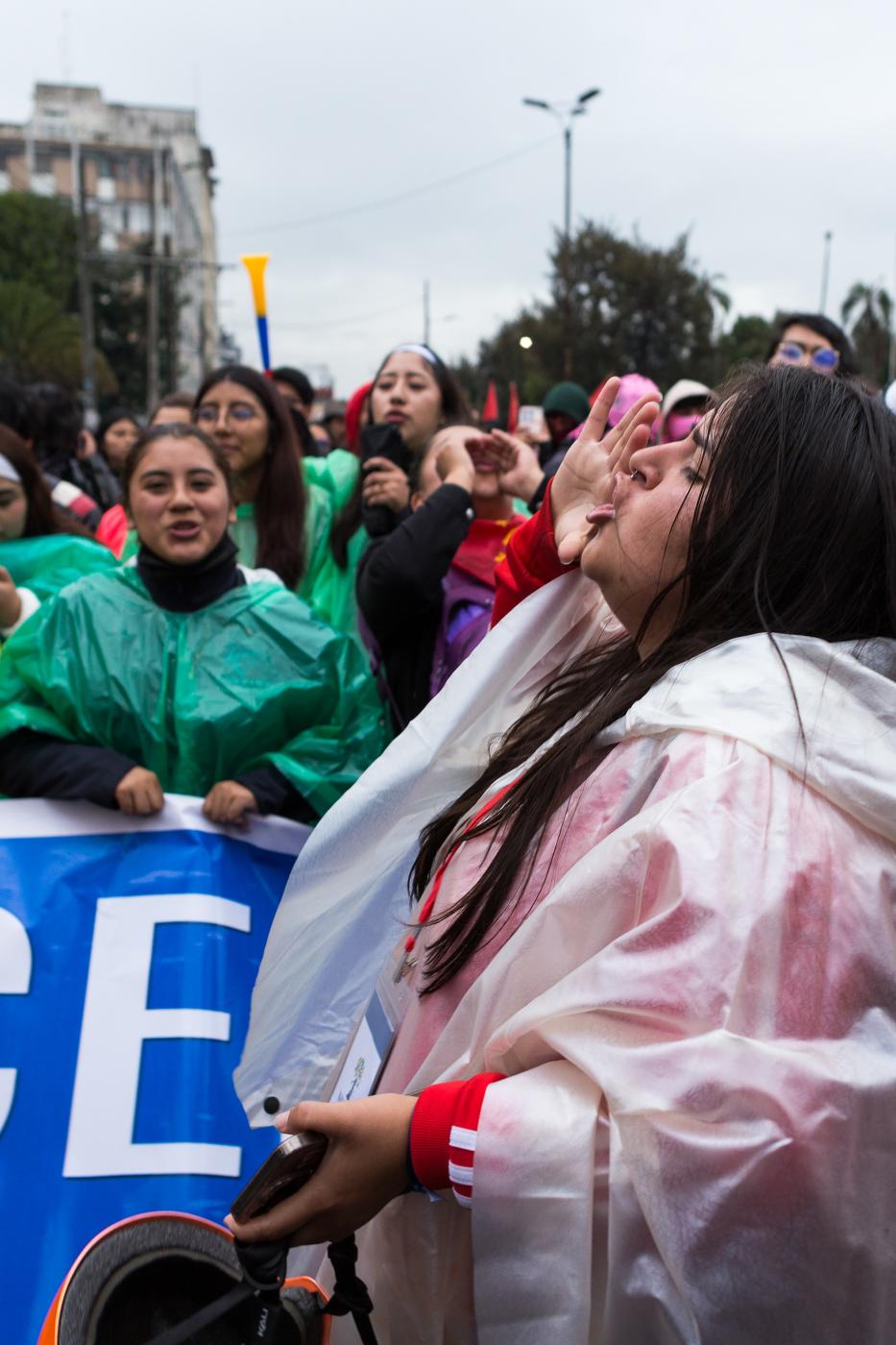 Protests in Quito-Ecuador