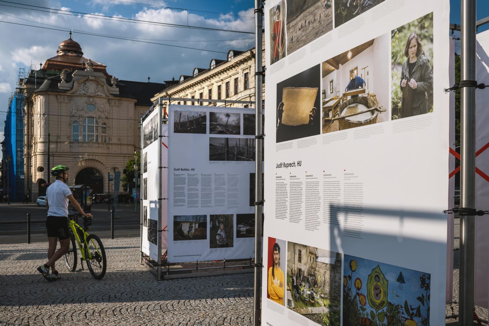Visualising Climate Crisis exhibition in Bratislava, Slovakia