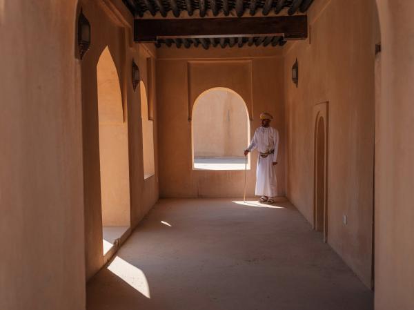 In Oman, a Dagger Symbolizes National Pride - SUR, OMAN-&shy;‐ NOVEMBER 22, 2022: Abdullah Al Farsi, co-owner of Al Sayegh Silversmithing...