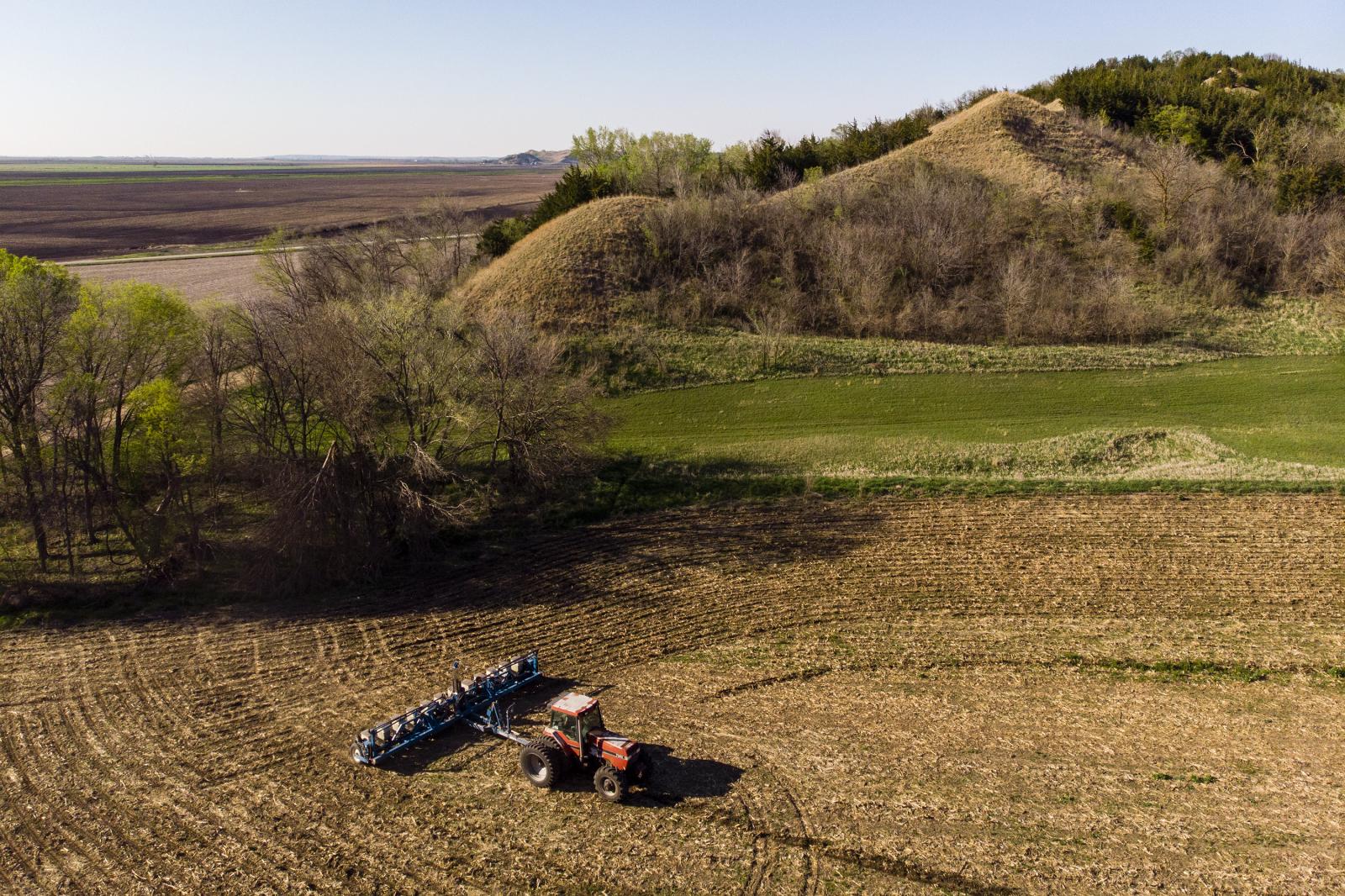 CASTANA, IOWA - APRIL 29, 2025:...ork Times Castana United States