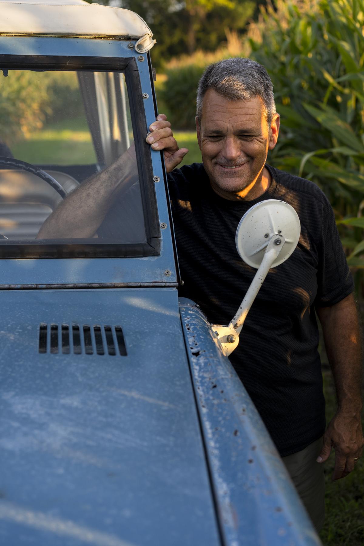 Tim Hulick poses for a portrait...STDAY__IOWA Boone United States
