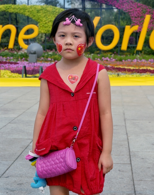  Yang Zeyu, 6, from Dalian. Beijing. 8/2008 楊澤玉，6歲，來自大連。北京，8/2008